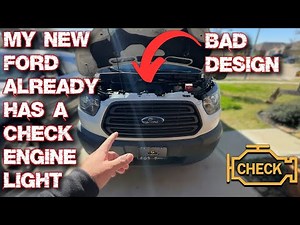 MY FORD TRANSIT HAS A CHECK ENGINE LIGHT! P1450 LET'S GET IT FIXED!