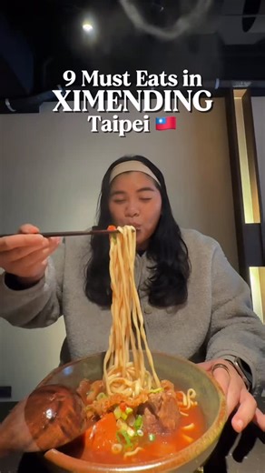 maki santos on Instagram: "Where and what to eat in Ximending! 🇹🇼 📍 Liang Shan Po Xiao Long Bao 📍 Bafang Dumpling 📍 Menqian Yinwei Beef Noodle 📍 Yi Jia Zi Cuisine 📍 Han Xia Qu Wagyu Yakiniku Buffet 📍 Wulao Ximending Hot Pot (Booked on Klook! Use code MAKIKLOOK) 📍Buttermilk at Amba Ximending Hotel 📍 J&G Fried Chicken 📍 Popcorn Chicken King Ximen #wheretoeat #ximending #taipei #taipei #taipeifood"