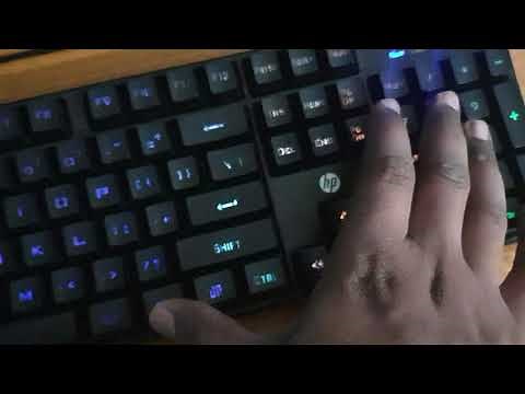 How to change the Brightness and Breathing Light | HP Gaming Keyboard K300
