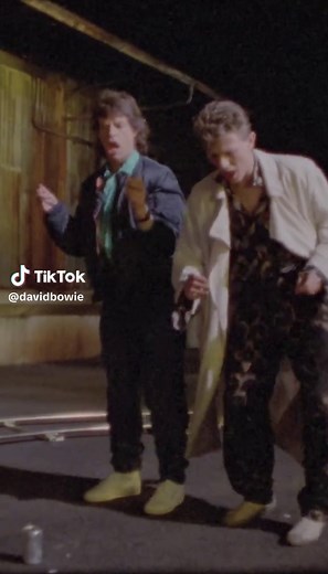 David Bowie and Mick Jagger: Dancing in The Street Video