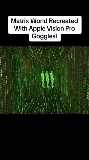 This Is Insane! #Tech #applevisionpro #vr #matrix # AGTG #Shorts #marcusjcarterai