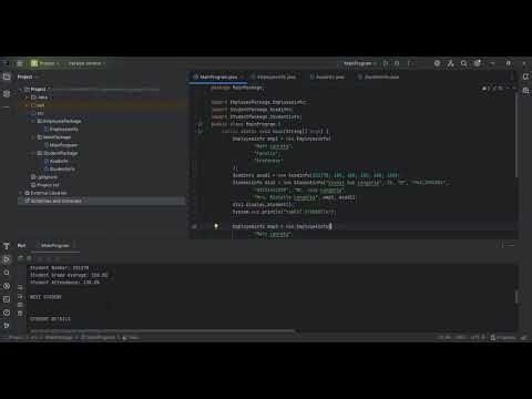 Package Activity#1 - Java