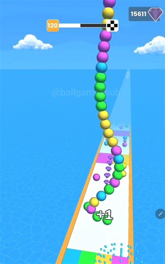 Ball Stack Rider Ultimate Stack Run 😱🔥 #shorts