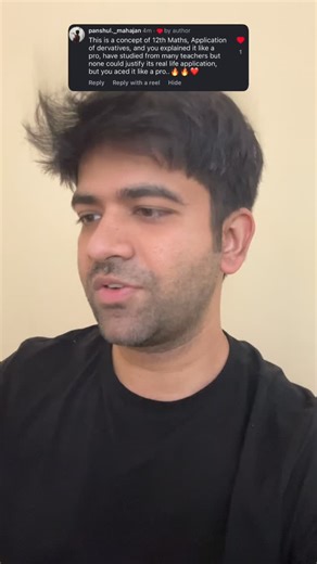 Shubham Tomar on Instagram: "Applications of derivatives #maths #python #coding"