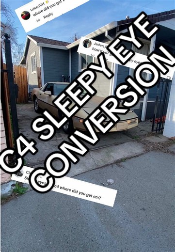 C4 Corvette Sleepy Eye Conversion Explained