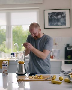 Meet Simon 👋 He's one of life's triers and we're cheering him on, because at Alpro, we think that IRL being healthy(ish) is good enough #GoodForYou | Alpro