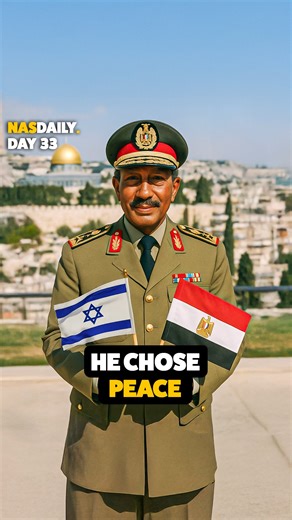 it takes courage to choose peace that’s 1 minute, see you tomorrow for Day 34! | Nas Daily