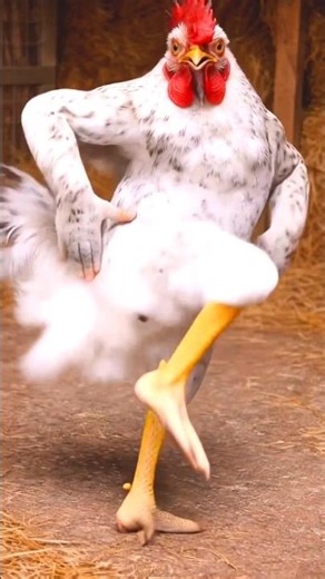 New Chicken Dance 🐔 #chikensong #chickendance