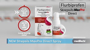 Introducing NEW Flurbiprofen (Strepsils) MaxPro Direct Spray, works in as fast as 30 seconds and provides sustained relief up to 6 hours. ASC Ref. Code R0040N021025S | Strepsils Philippines