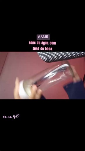 🕰️14:37🕰️ ASMR sons de boca com sons de água, bom soninho 💤 . . . . . . . . . . . . . #fyp #asmr #sonsdeboca #agua #dormir . . .