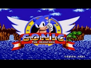 Sega Genesis - Longplay / Walkthrough - Sonic 1.1 by Rich Rogers