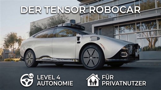 Tensor Robocar zeigt Level 4 autonomes Fahren im Detail