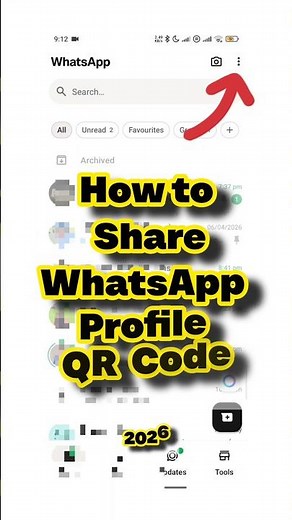 How do I find my WhatsApp QR code? | How to Share WhatsApp QR Code