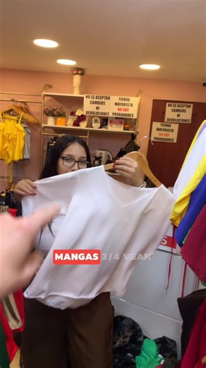 Opciones de blusas blancas y más en tallas variadas