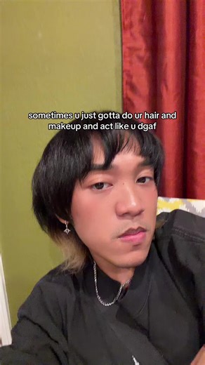 my bangs are chopped but its okay thats what i get for impulsively cutting them bc i let someone hurt my feelings #mlm #nonbinary #filo #fypシ #austin