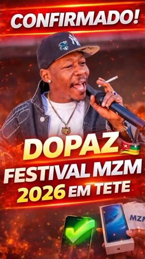 DOPAZ CONFIRMADO! 😱 Festival MZM 2026 Vai Explodir 🔥