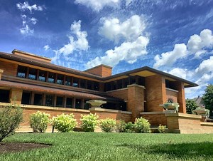 The Darwin D. Martin House in Buffalo