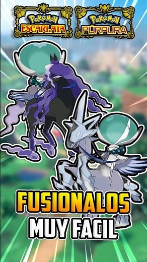 ✨ Cómo FUSIONAR a CALYREX CON GLASTRIER o SPECTRIER en Pokémon Escarlata y Púrpura