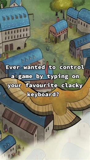 Control Strategic Games with Touch Typing Skills!