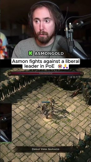 Asmon fights against a liberal leader in PoE