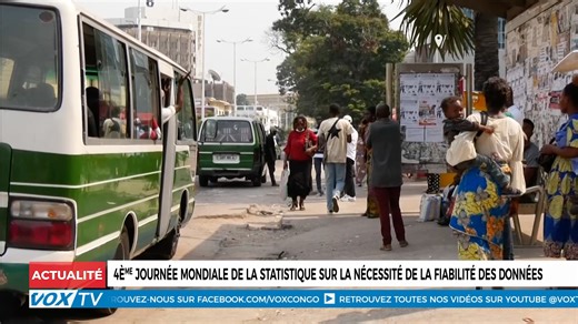 STATISTIQUE | DÉVELOPPEMENT À l'occasion de la Journée Mondiale de la Statistique, le Ministre de l'Économie a mis en lumière l'importance des statistiques fiables pour orienter les choix économiques et sociaux du pays. Le Congo mène actuellement sa 3e Enquête Démographique et de Santé (EDS). Le ministre a appelé les citoyens à participer activement pour que les données reflètent les réalités vécues, condition essentielle pour des politiques publiques plus ciblées et efficaces. Toute l’info, tou