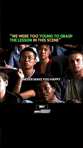 "We Were Too Young to Grasp the Lesson in This Scene"