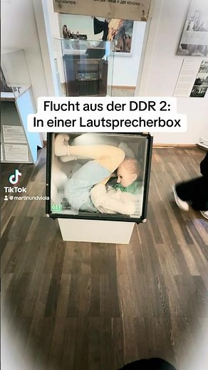Flucht aus der DDR in einer Lautsprecherbox 📦 | Bewegende Geschichte im Museum