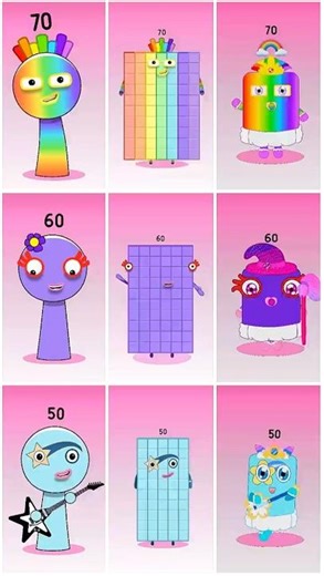 Incredibox Numberblocks 70 VS 50| Compilation Incredibox #sprunki#numberblocks