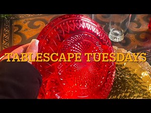 Tablescape Tuesdays / Simple Styling / Table for Two