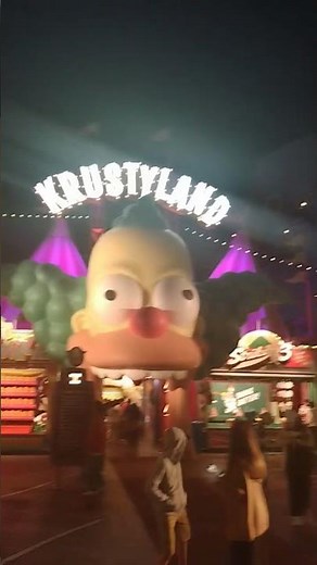 Universal Studios Krustyland The Simpsons Ride