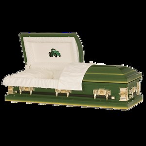 Farmer Metal Casket - Titan Casket