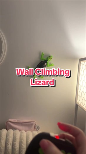 🚨 Must see this remote control wall climbing lizard! Just look at those cute pajamas too! You don't want to miss this! 🦎💖 #RemoteControlLizard #CutePajamas #MustSee #TikTokMadeMeBuyIt #GiftIdea