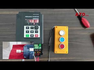 1-phase VFD forward reverse 3-phase motor