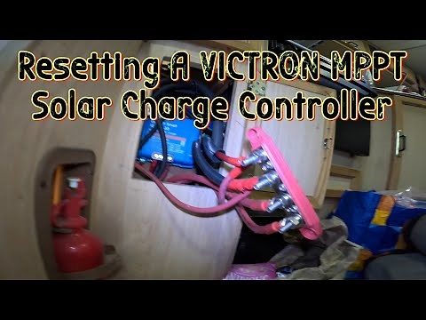 Victron MPPT Solar Controller Reset