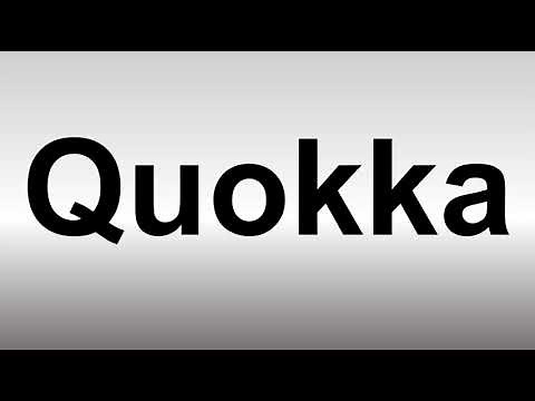 How to Pronounce Quokka
