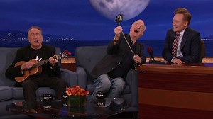 #CONAN Highlight: "Selfies are a waste of bloody time!”- Eric Idle & John Cleese’s debut their new song “F*** Selfies" | Team Coco