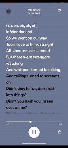 wonderland - taylor swift #AudioLyrics #audios #SpedSongsLyrics #AudiosWithLyrics #LyricSongs #SongsAndLyrics #songswithlyrics #songlyrics #lyricsspedupsongs #taylornation #swifties #tswift #1989 #wonderland #erastour #foryou #capcut