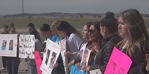 Gathering held before Mackenzie Pourier court hearing