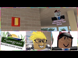 Roblox Fire Alarm Test | Sawgrass Middle School