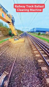 7K views · 20 shares | Railway Track Ballast Cleaning Machine ❤️ #reelsvideoシ #construction #railway #tracker #machine | Bibrata Ray | Facebook