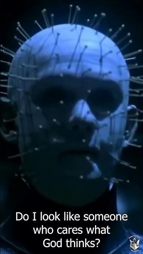 Pinhead: Do I Look Like Someone Who Cares What God Thinks? #hellraiser #pinhead