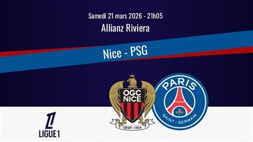 Comment regarder Nice/PSG à la TV ou en streaming