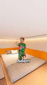 Adam redesigned his room with a secret base. #interiordesign #creativity
