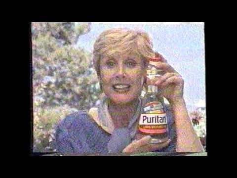 1986 Puritan Oil "50% less fat. Michael Learned" TV Commercial