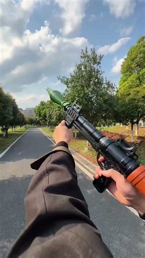 Is This a Real Rocket Launcher? 😨 Water Gun Reveal #shorts