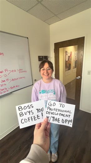 PROFESSIONAL DEVELOPMENT WITH THE OPP! 🎉 😁👏🏻 Check out our latest FREE PD opportunities at theopp.org | Opp Project LLC