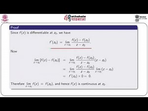 Complex Differentiation