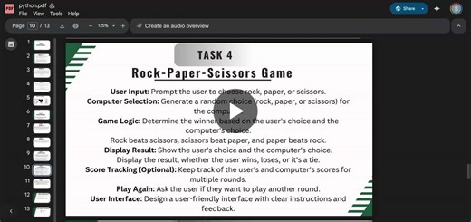 #pythongame #codsoft #internship | Sakshi Deshmukh
