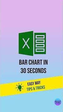 How to Make a Bar Chart in 30 Seconds_Easiest Trick for Beginners