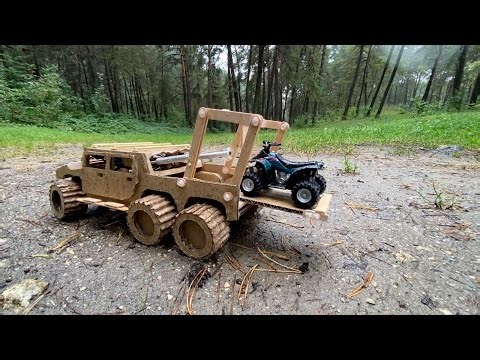 The Ultimate 6x6 Beast: Hummer H2 Motorcycle Tow Truck
